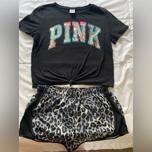 PINK Victorias Secret Set of Top & Short